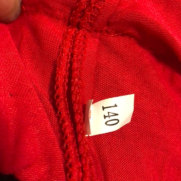 Black waisted Red tule tutu for girls 12m dress up - Picture 3 of 6